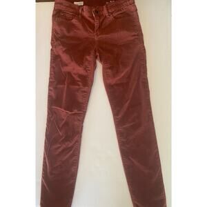 GAP 1969 Legging Red Stretch Jeans Womens Size 2